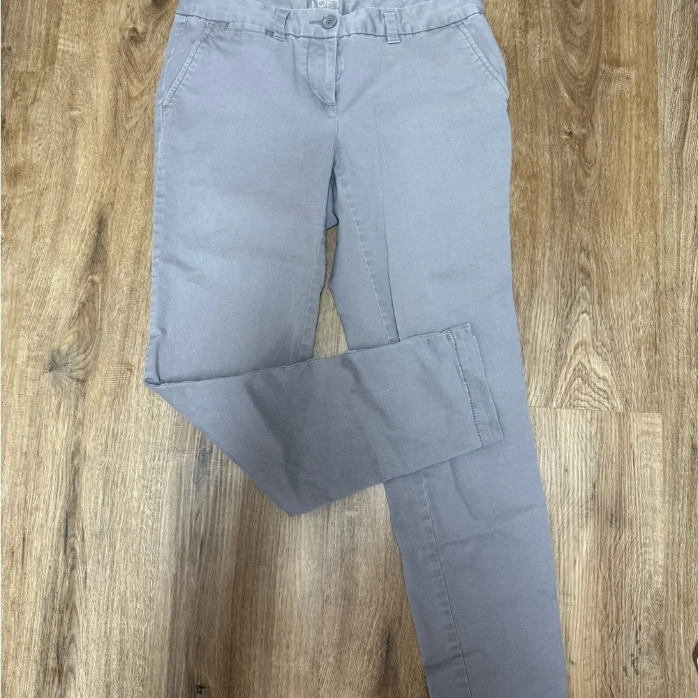 Ann Taylor Loft Modern Skinny Gray Pants - Picture 1 of 3